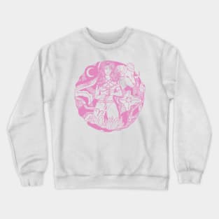 Light Pink Aries Beauty Crewneck Sweatshirt